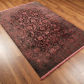Cordoba Serisi Makine Dokuma Çiçek Desenli Bordo Halı, 80x150 – 300x400 cm — Halıcızade