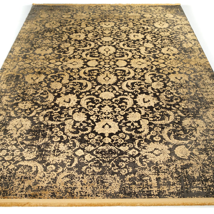 Cordoba Serisi Makine Dokuma Çiçek Desenli Salı Halı — 80x150, 100x200, 80x300, 130x190 cm