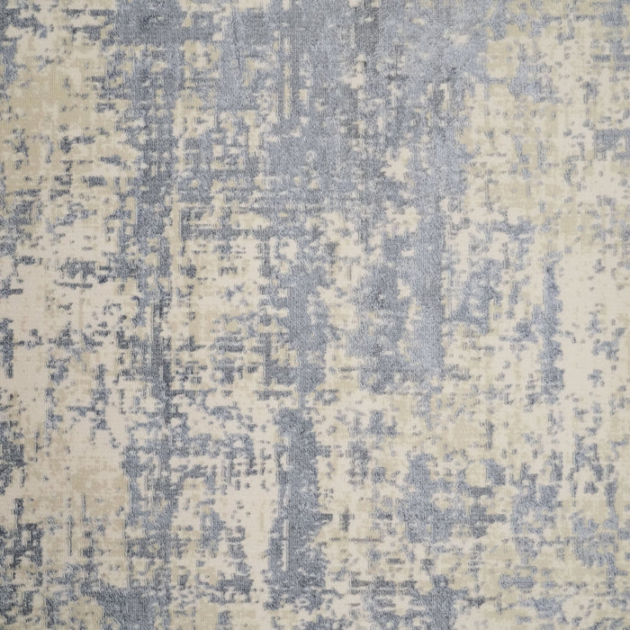 Cordoba Serisi Soyut Desenli Antrasit Halı — 80x150, 100x200, 80x300, 130x190 cm