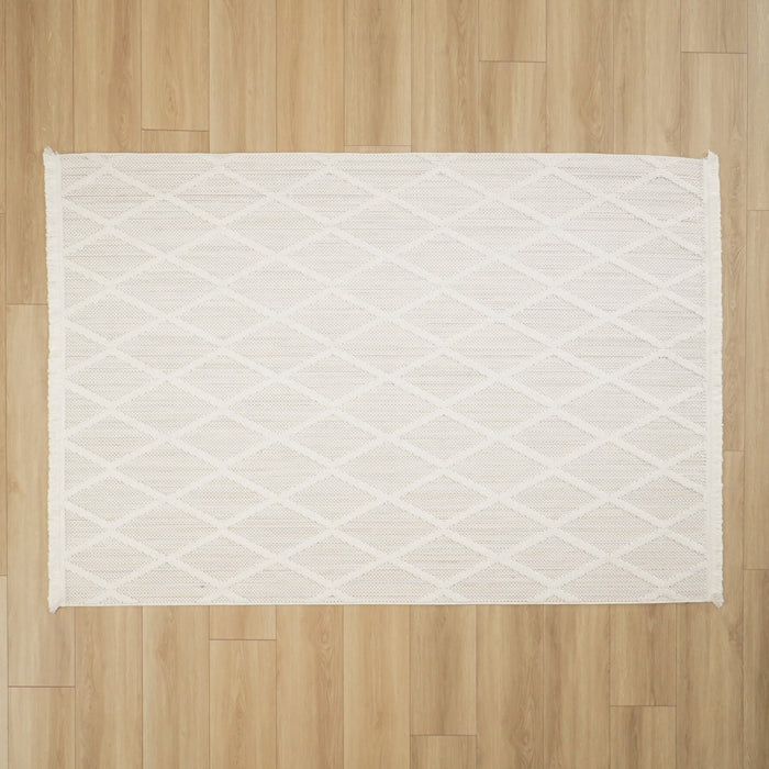 Cozy Serisi Geometrik Desenli Makine Dokuma Halı