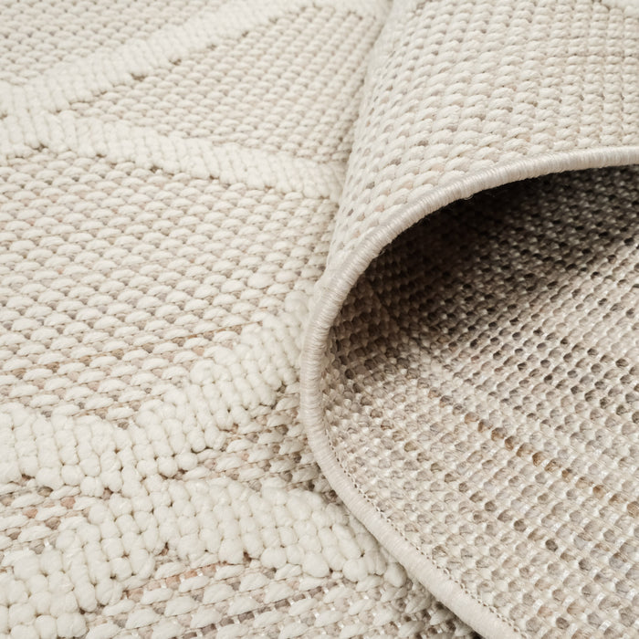Cozy Serisi Geometrik Desenli Makine Dokuma Halı