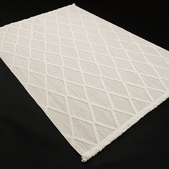 Cozy Serisi Geometrik Desenli Makine Dokuma Halı
