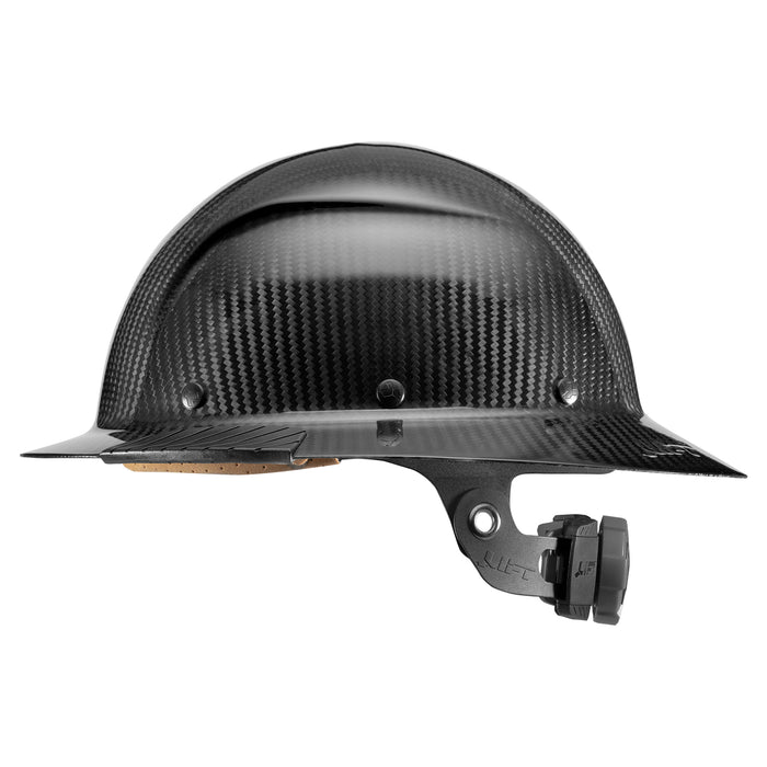 DAX Carbon Fiber Full Brim Hardhat [color: gloss]