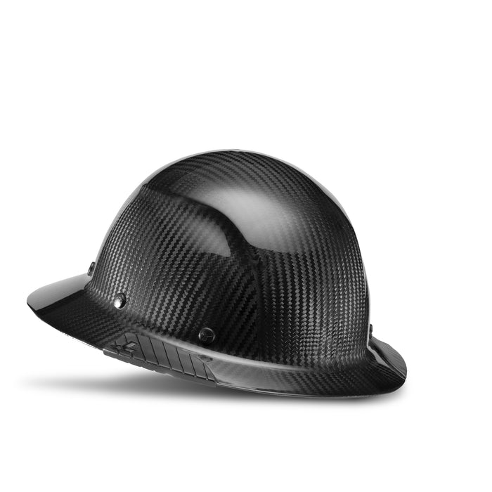 DAX Carbon Fiber Full Brim Hardhat [color: gloss]
