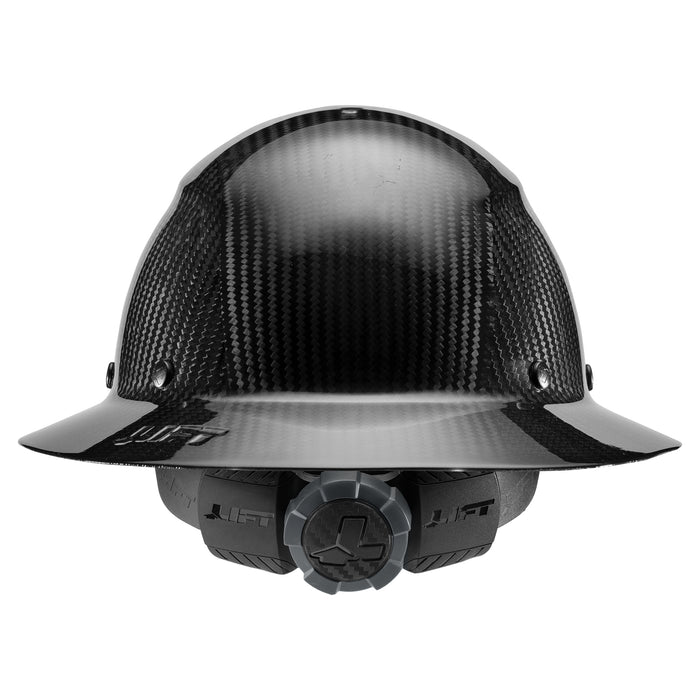 DAX Carbon Fiber Full Brim Hardhat [color: gloss]