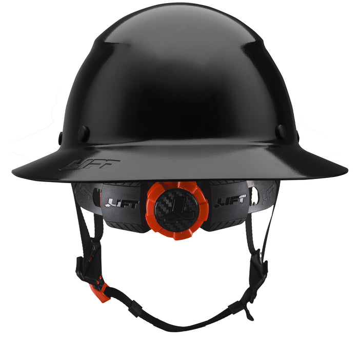 DAX Full Brim Hard Hat with Mips - Black - LIFT Safety