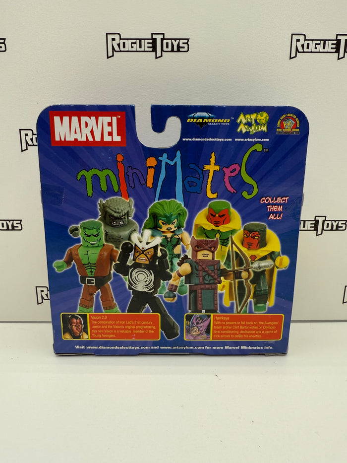 Diamond Select Toys Marvel Minimates Vision 2.0 & Hawkeye Variant 2-Pack