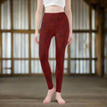 Doodle Bronc Printed Leggings - Cozy Corner