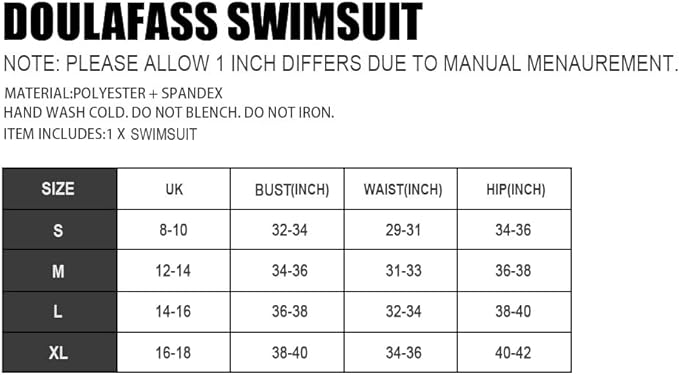 DOULAFASS Sexy Mesh Swimming Costume Women Tummy Control Swimsuit V Neck Padded One Piece Swimwear, Green, XL