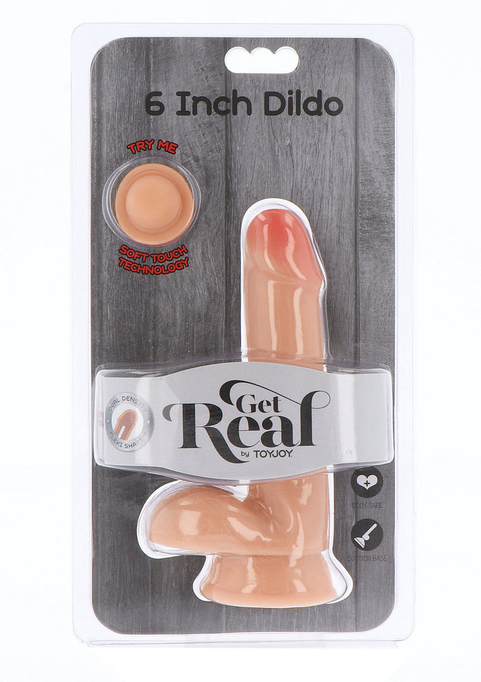 10182 toyjoy get real dual density dildo 17cm