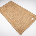 Echo Jüt Serisi Çizgi Desenli El Dokuma Halı, kahverengi, 80x150 – 170x240 cm — Halıcızade