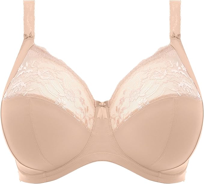 Elomi Women's Morgan Underwire Banded Stretch Lace Bra Full Coverage