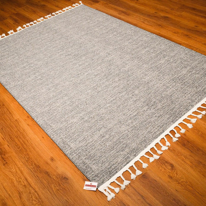 Etna Serisi Sade Desenli Makine Dokuma Halı, gri, 130x190 – 160x230 cm — Halıcızade