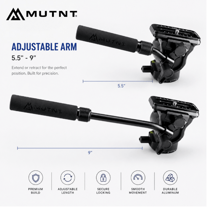 FH-6 Precision Fluid Head - Muley Freak