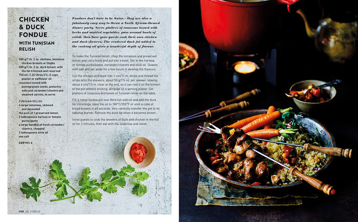 Fondue & Raclette: Indulgent Recipes for Melted Cheese, Stock Pots & More (Louise Pickford