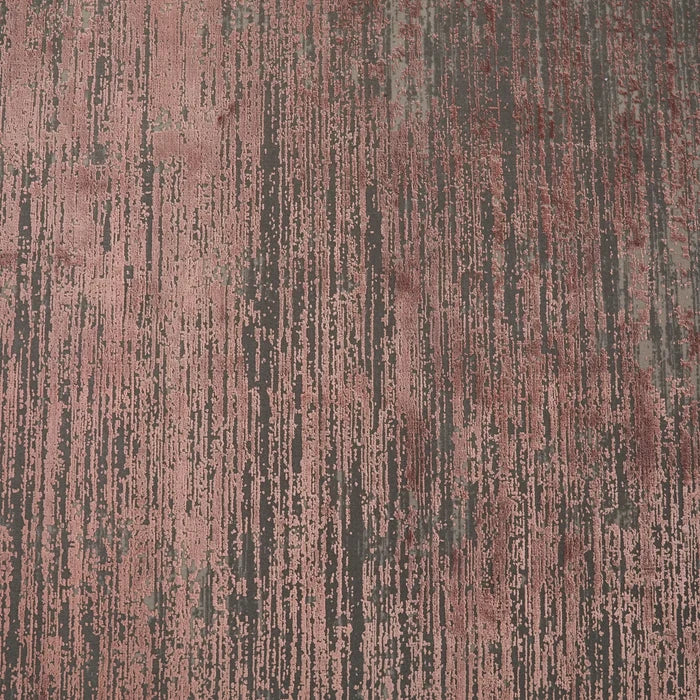 Fresco Dyed Serisi Çerçeve Desenli Pembe Viskon Halı