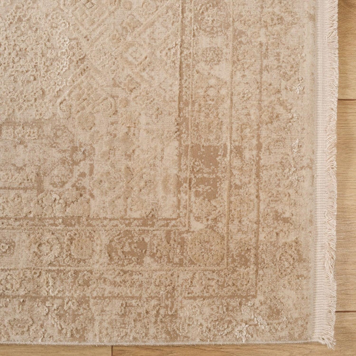 Fresco Serisi Çiçek Desenli Makine Dokuma Halı — salon halısı