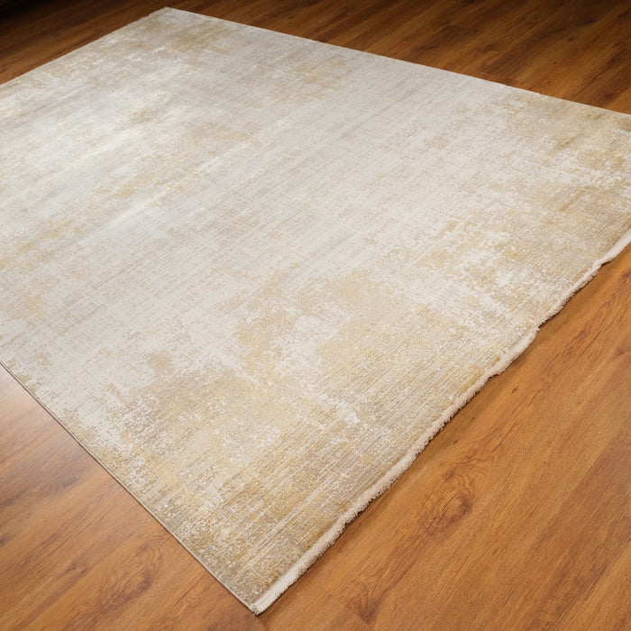 Fresco Serisi Makine Dokuma Soyut Desenli Bej Halı, 80x150 – 300x400 cm — Halıcızade