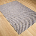 Fuji Serisi Sade Desenli El Dokuma Halı, antrasit, 80x150 – 120x180 cm — Halıcızade