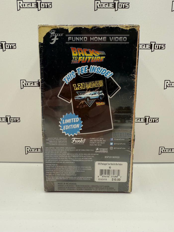 Funko Home Video Back to the Future Size M Short Sleeve T-Shirt (Target Exclusive)