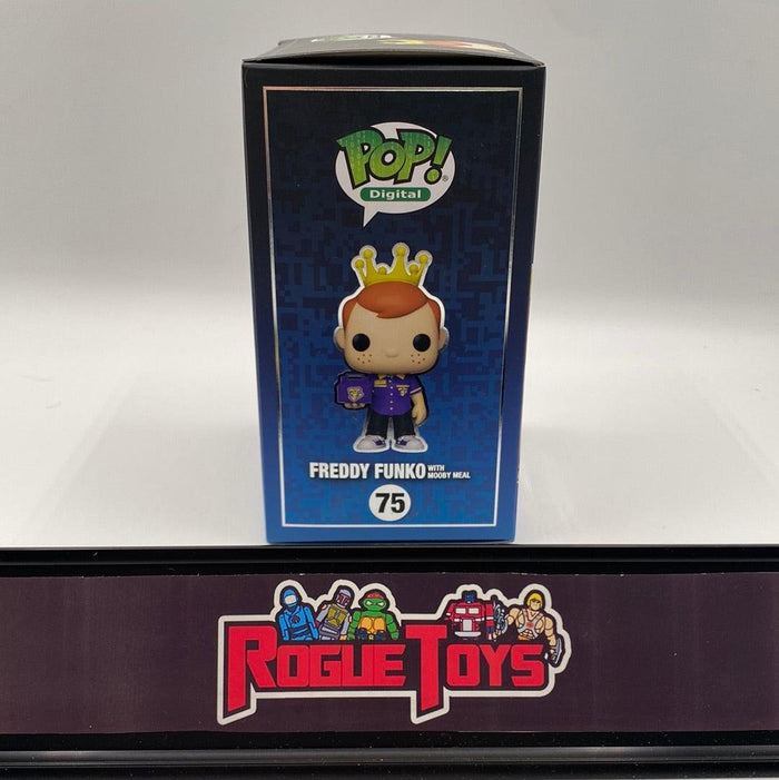 Funko POP! Digital Jay & Silent Bob Freddy Funko with Mooby Meal (NFT Release 2600 Pcs) - Rogue Toys