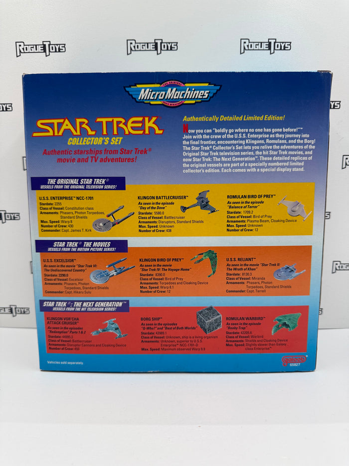 Galoob Micro Machines Star Trek Collector’s Set