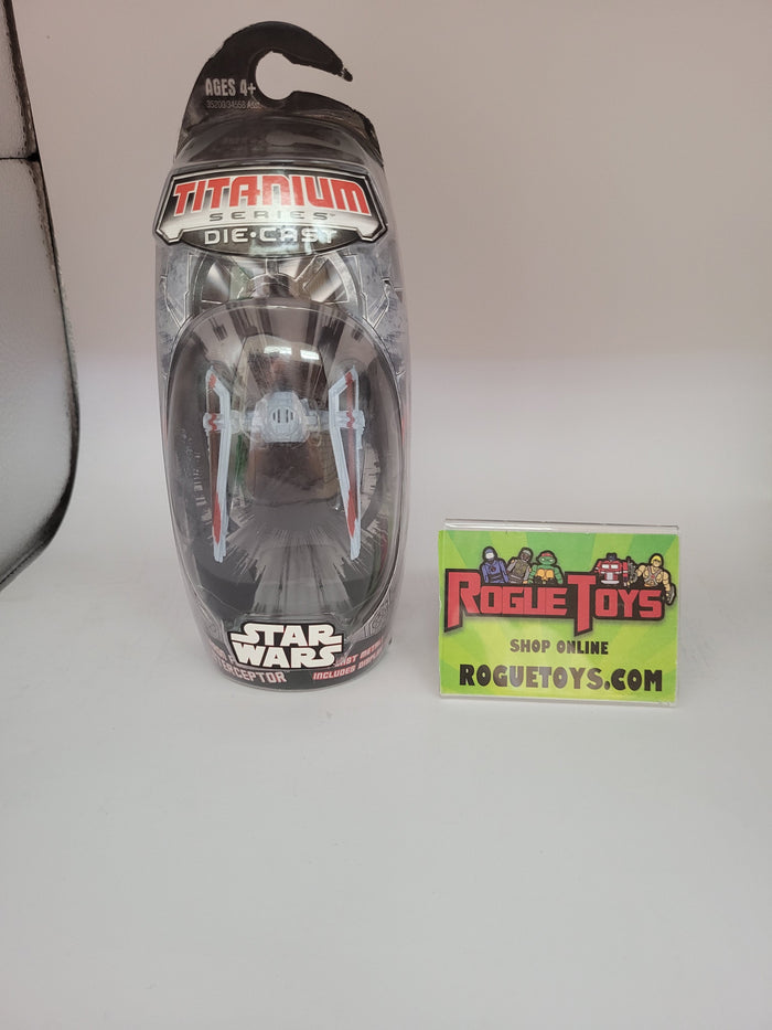 Galoob Star Wars Titanium Series- Baron Fel's TIE Interceptor