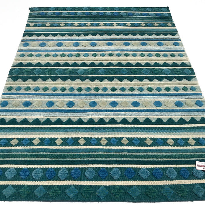 Geometrik Desenli El Dokuma Kilim — 140x200 cm