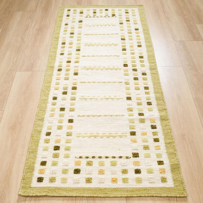 Geometrik Desenli El Dokuma Kilim — 80x200, 80x300 cm