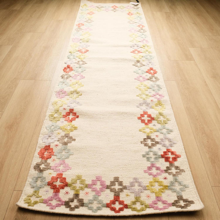 Geometrik Desenli El Dokuma Kilim