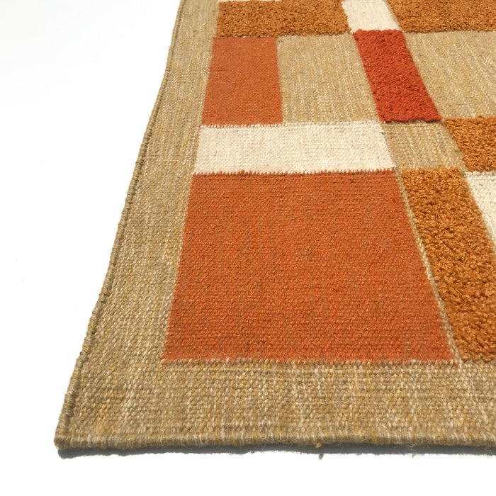 Geometrik Desenli El Dokuma Kilim