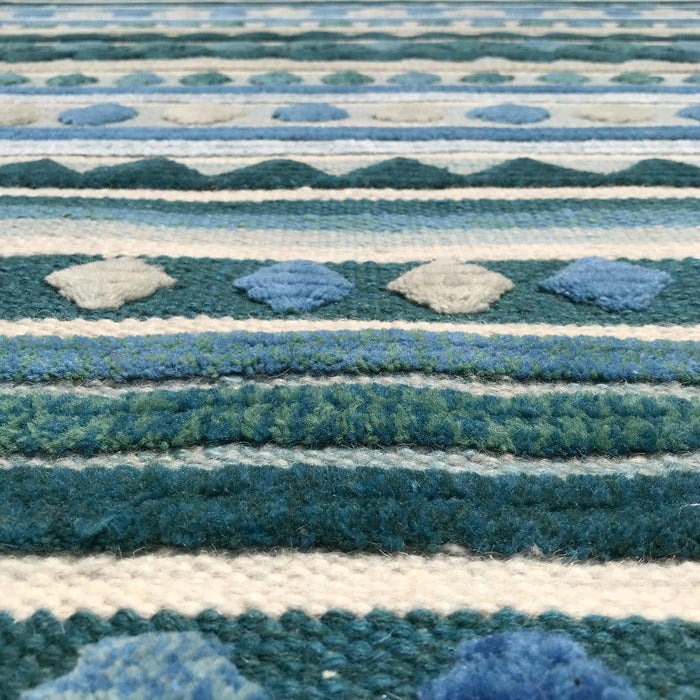 Geometrik Desenli El Dokuma Kilim