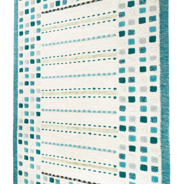Geometrik Desenli El Dokuma Kilim