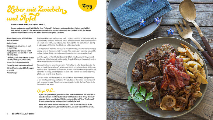 German Meals at Oma's: Traditional Dishes for the Home Cook (Gerhild Fulson)