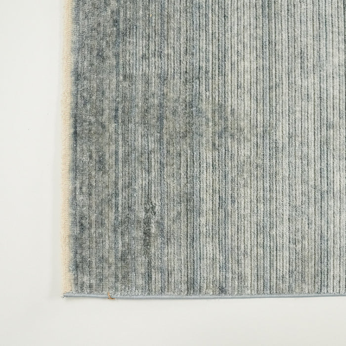 Gessi Serisi Sade Desenli Mavi Tencel Halı — 130x190, 170x240 cm