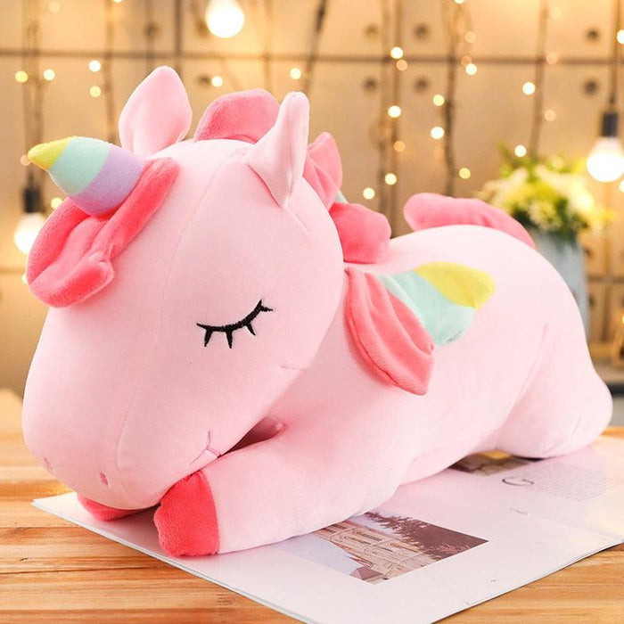 Giant Unicorn Plush - 25cm / Pink - Femboy Fatale