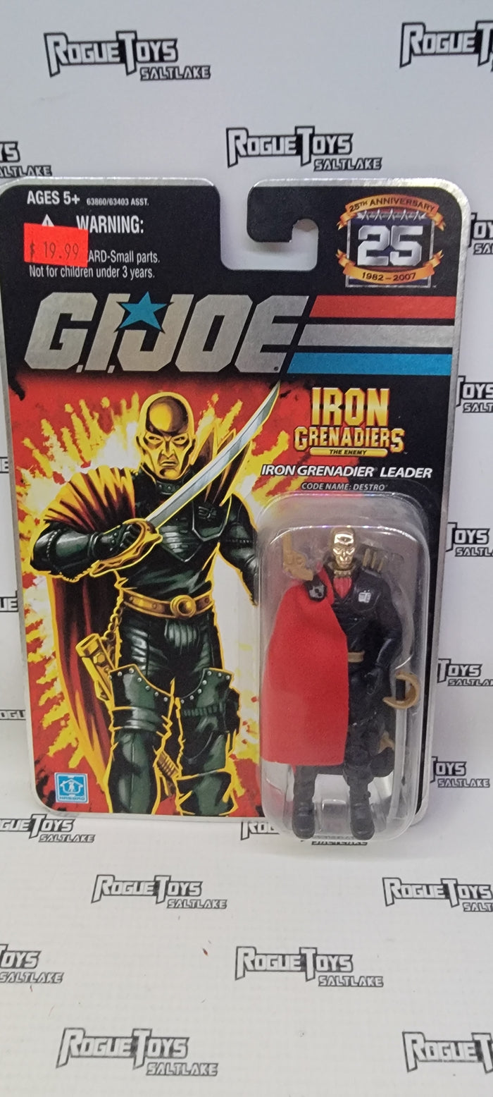 GIJOE 25 Anniversary (Iron Grenadier Leader) Destro