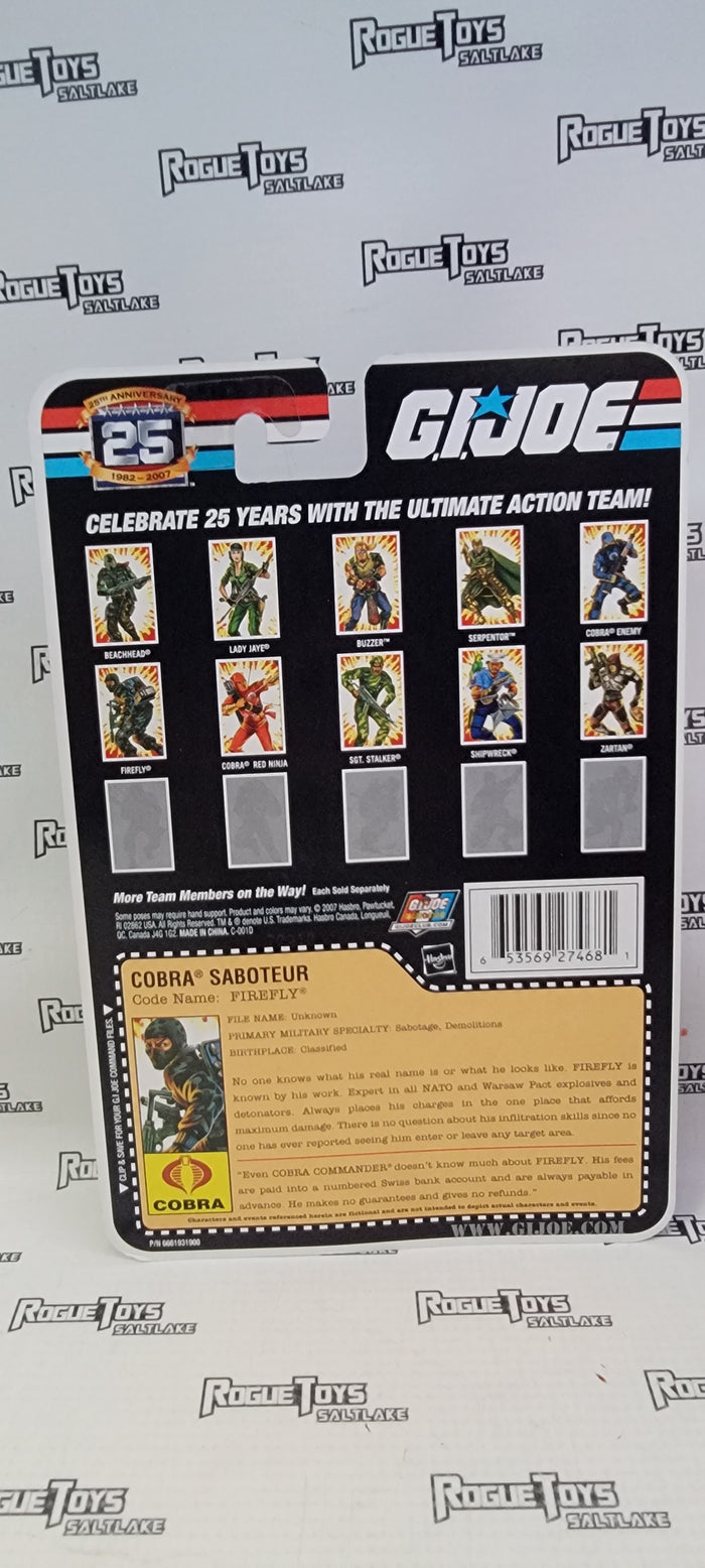 GIJOE 25 Anniversary (Saboteur) Firefly