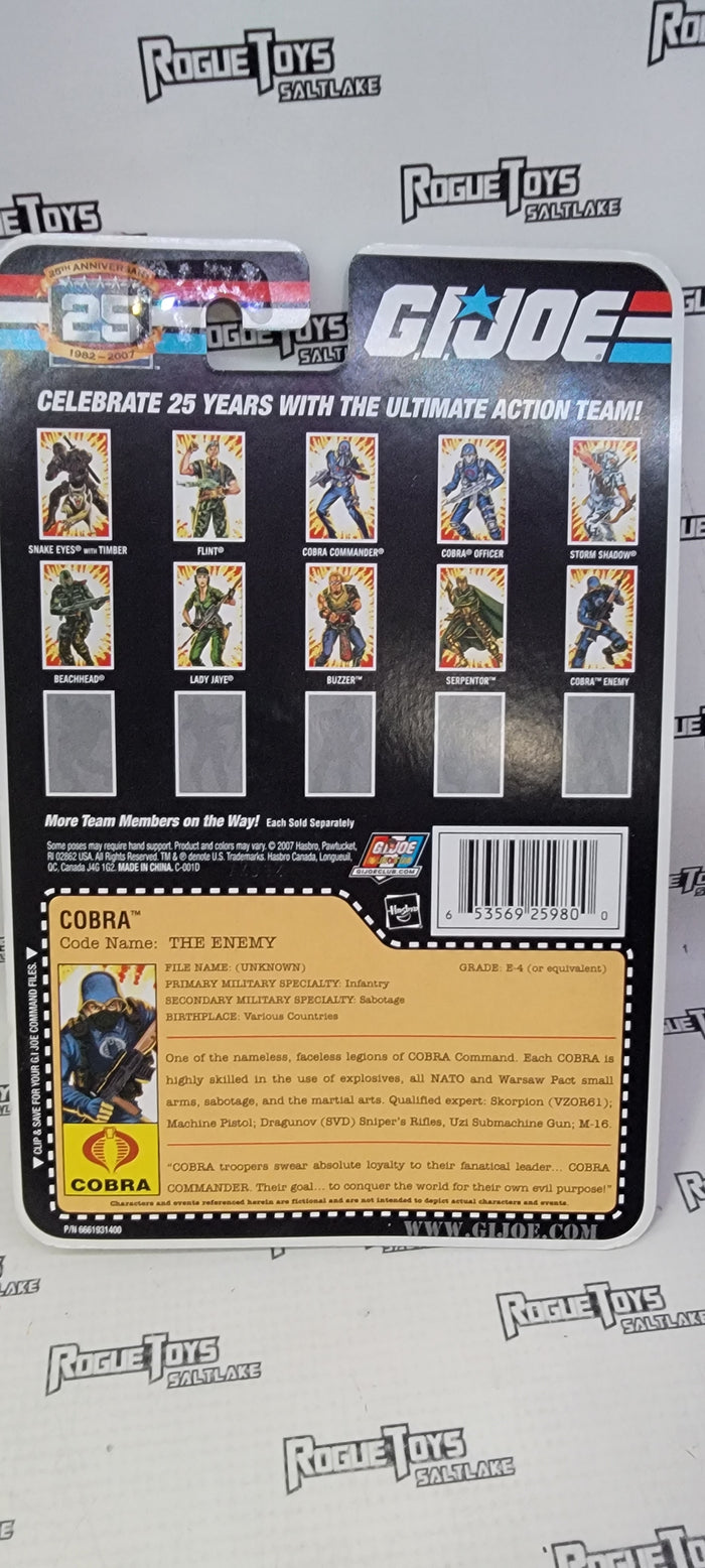 GIJOE 25 Anniversary (The Enemy) Cobra
