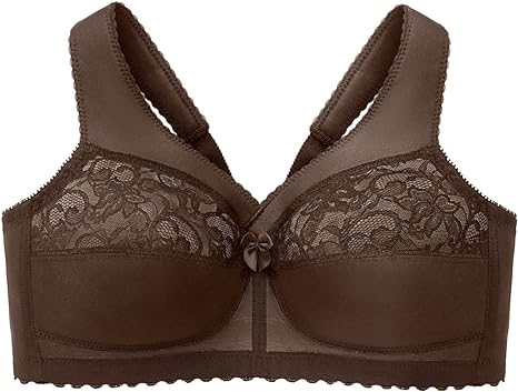 Glamorise Full Figure Plus Size MagicLift Original Support Bra Wirefree #1000