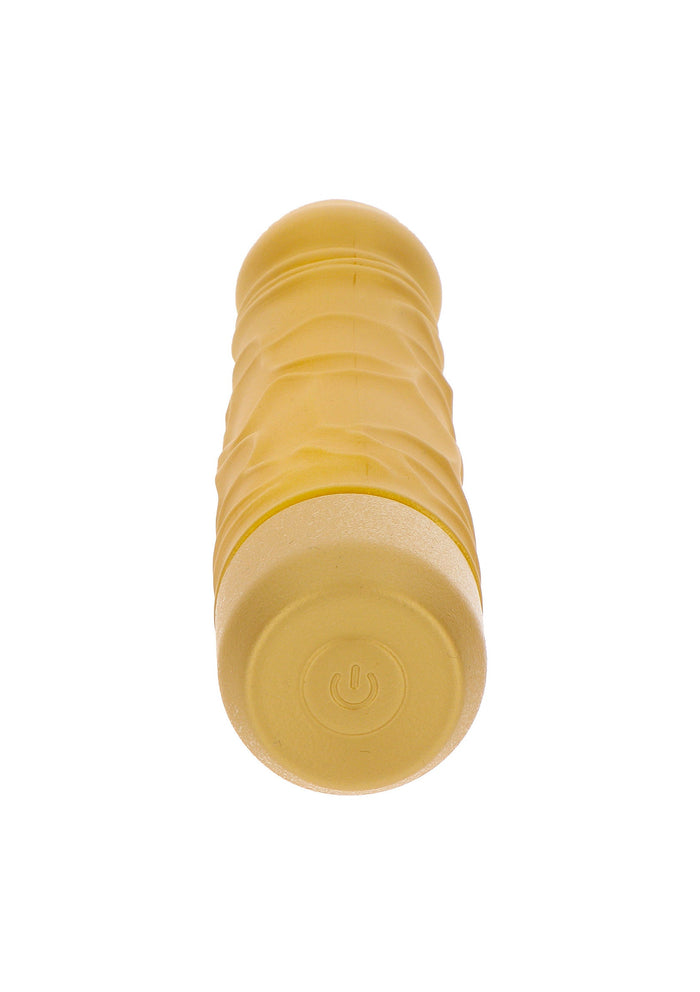 10187 toyjoy get real gold dicker original vibrator 20cm