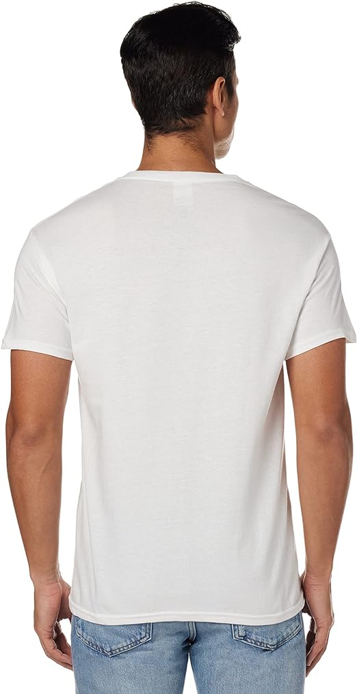 Hanes Men's essentials athletic shirts (5 Pack), White, M UK