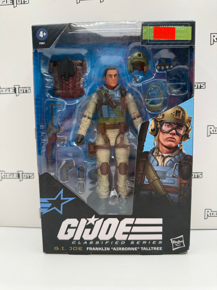 Hasbro G.I. Joe Classified Series G.I. Joe Franklin “Airborne” Talltree