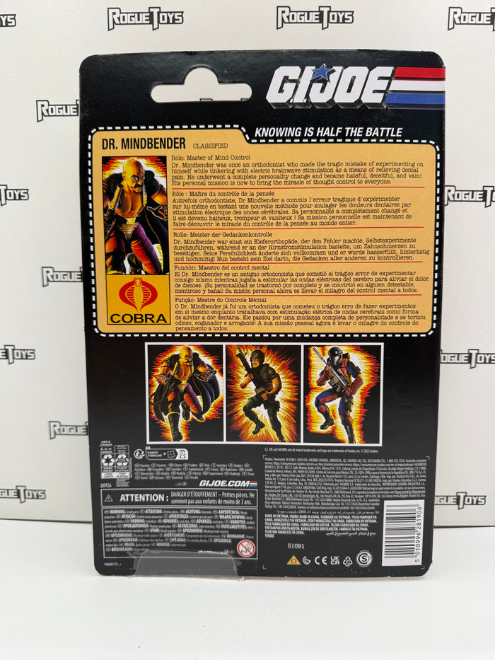 Hasbro G.I. Joe Cobra Enemy Dr. Mindbender