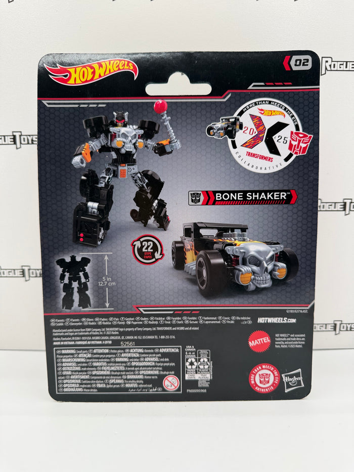 Hasbro Hot Wheels Transformers Bone Shaker