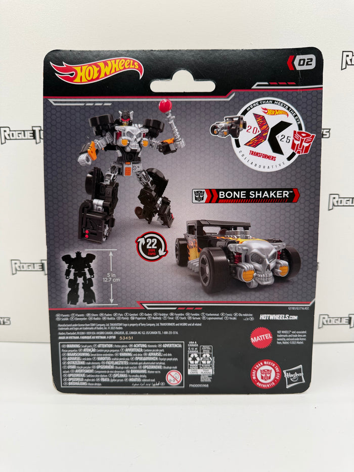 Hasbro Hot Wheels x Transformers Bone Shaker