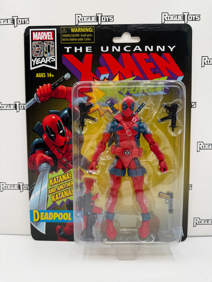 Hasbro Marvel 80 Years The Uncanny X-Men X-Force Deadpool (Katana! And Another Katana!)