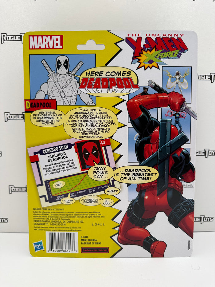 Hasbro Marvel 80 Years The Uncanny X-Men X-Force Deadpool (Katana! And Another Katana!)