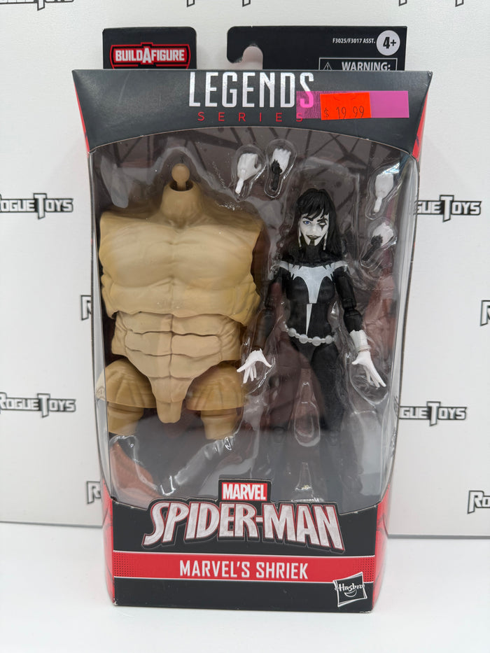 Hasbro Marvel Legends Marvel’s Armadillo BAF Series Spider-Man Marvel’s Shriek
