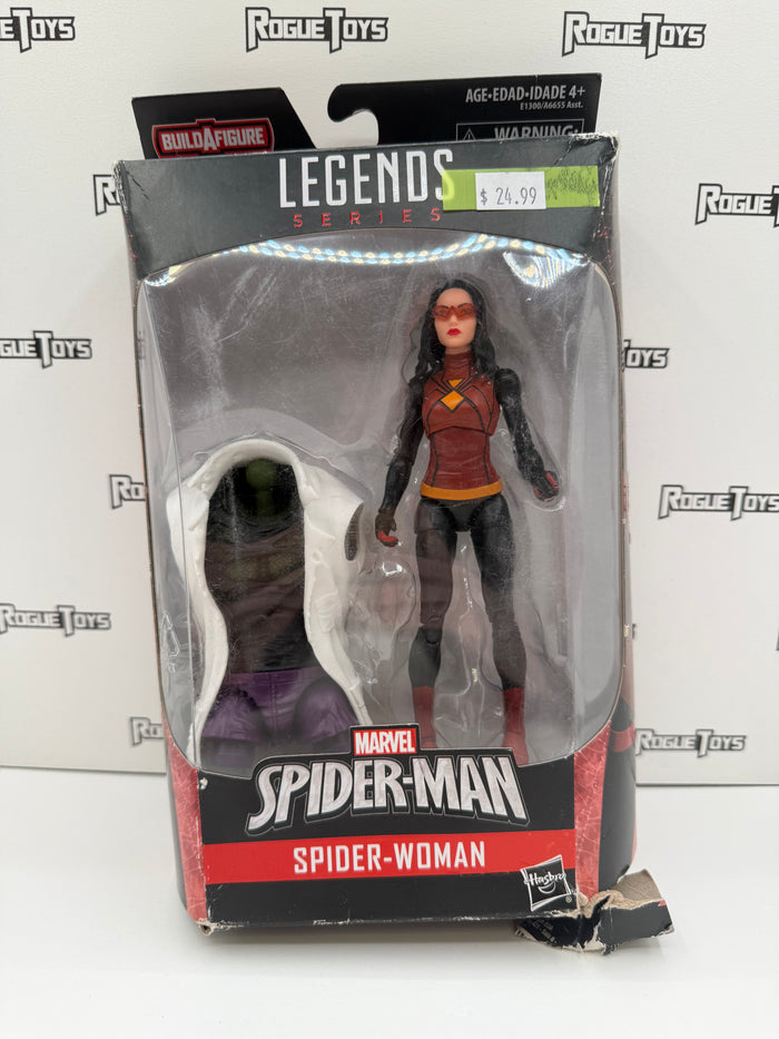 Hasbro Marvel Legends Marvel’s Lizard BAF Series Spider-Man Spider-Woman